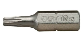 Sata 5PC 1/4”H.BITS 25MM R.TORX T10