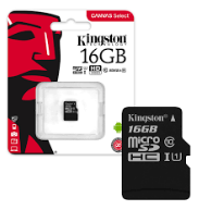 KINGSTON SD CANVAS SELECT 16GB