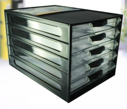 PLASTIC DESK DOCUMENT TRAY - 5TIER TRAY