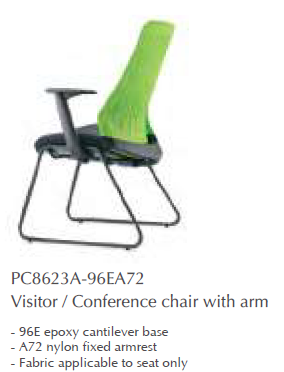 NEXUS PICO CONFERENCE / VISITOR CHAIR WITH ARM - PC8623N-96EA72