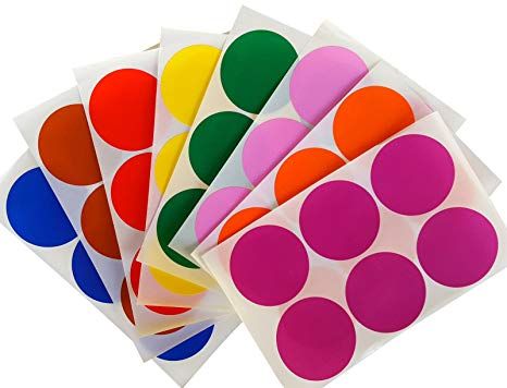 LABEL STICKER - 50 x 98 ( COLOUR )(10's/pkt)
