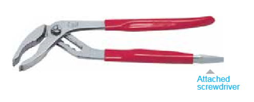 Temo 10-1/2" / 270mm Japanese Style Long Jaw Water Pump Pliers