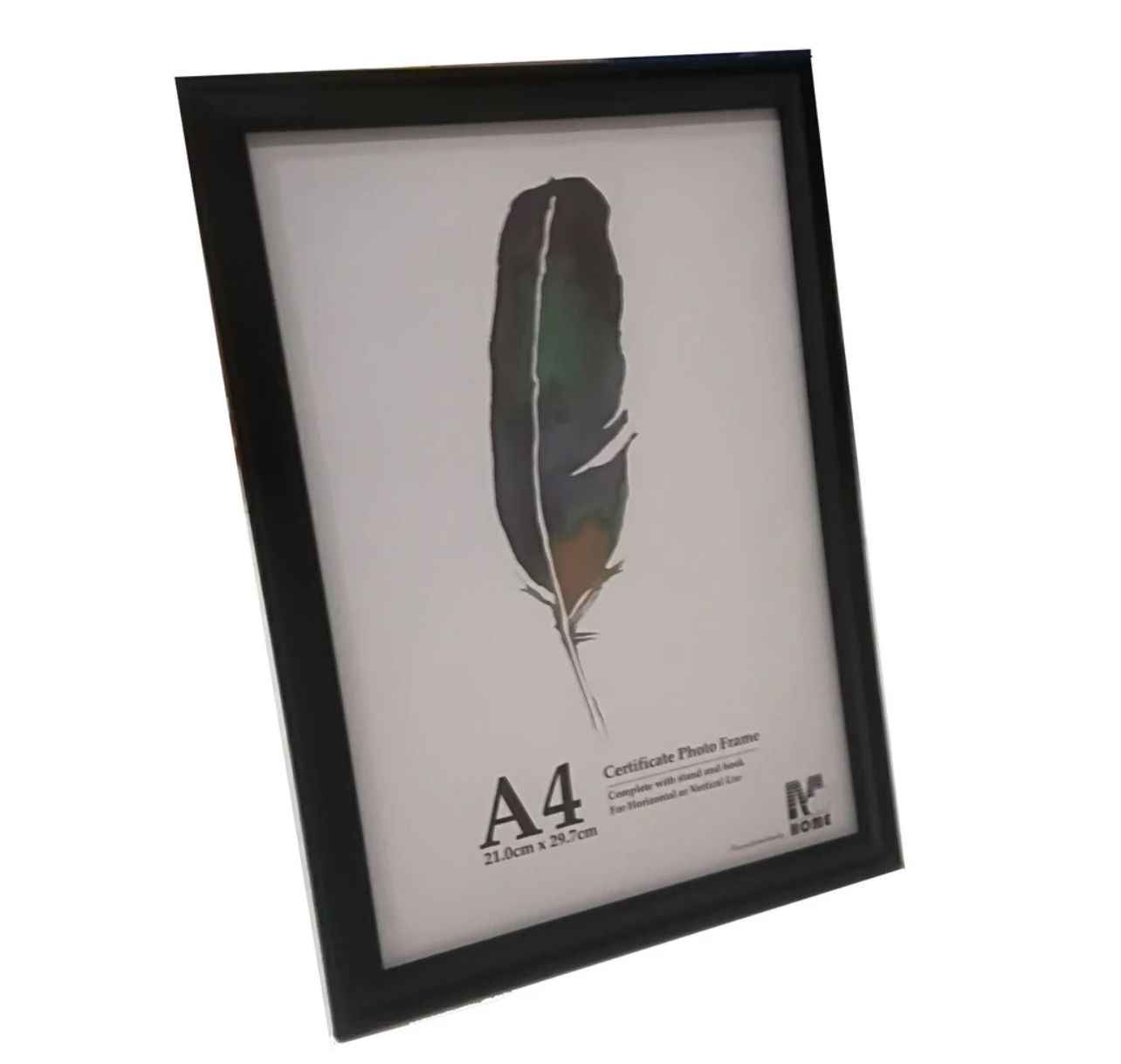 NA Certificate Frame- Single Piece-Wall hanging OR Display on Table-Glass Cover-Bingkai Gambar Anugerah