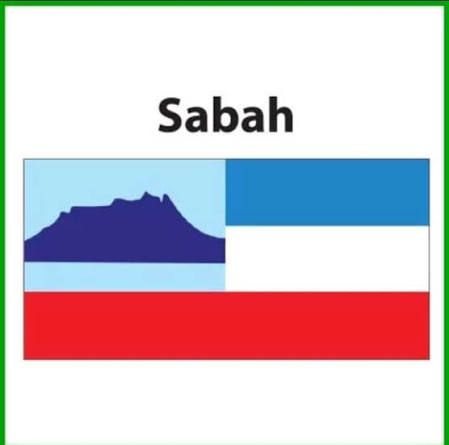 FLAG SABAH 3'X6' POLYMESH STAR (DELIVER TO SABAH & LABUAN ONLY)