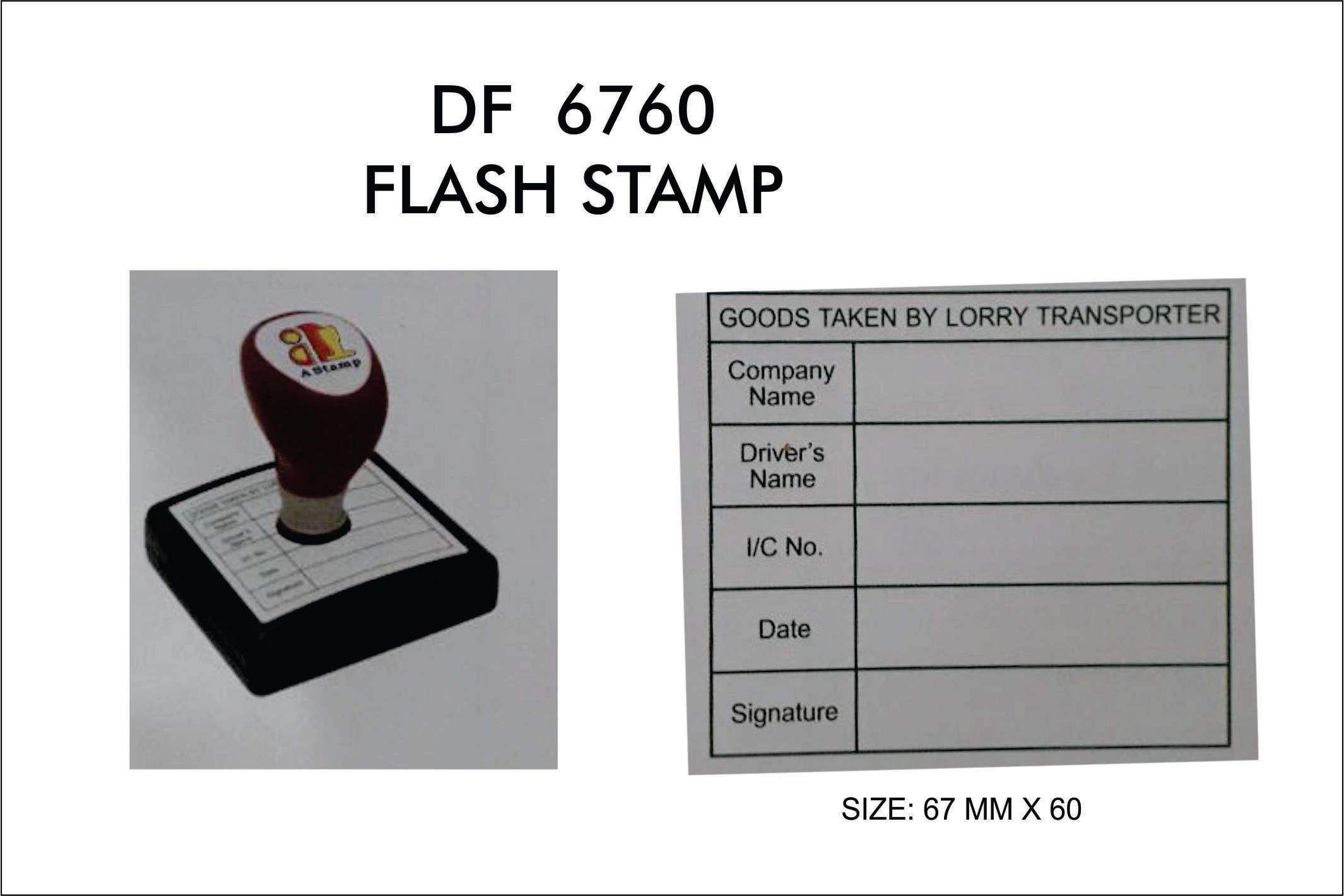 FLASH STAMP DF -6760