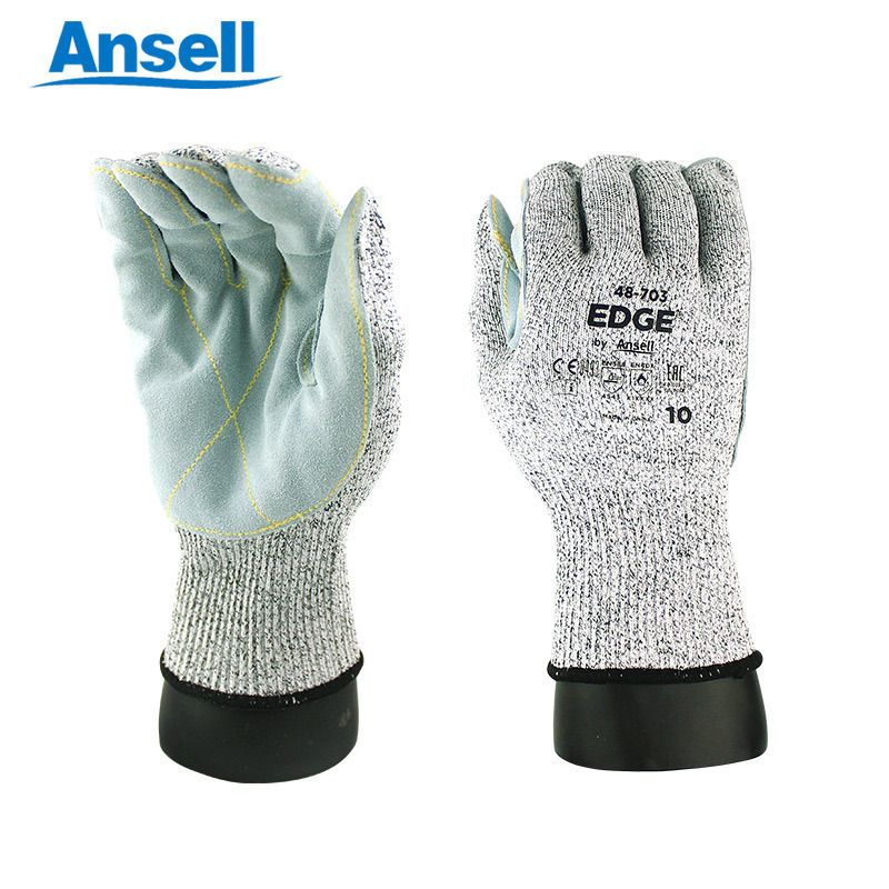 Ansell *Ansell Edge 48-703 Cut Resistant Seamless Liner Gloves