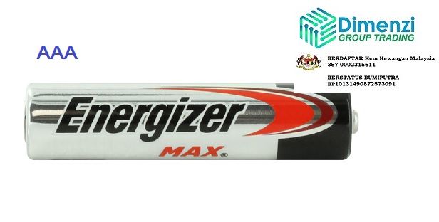 BATTERY ENERGIZER AAA (PRICE IN PCS)