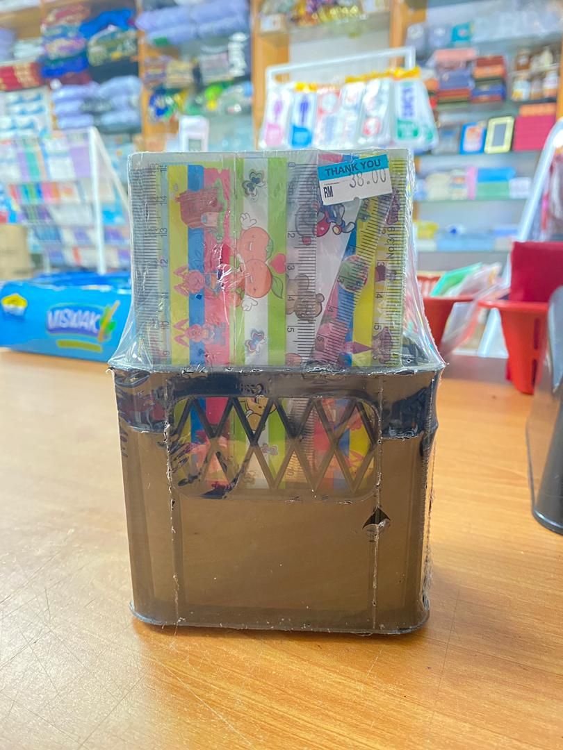 RULER PLASTIC 120PCS/PAC