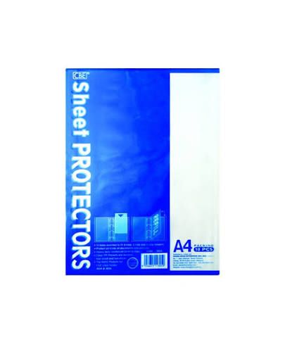 CBE (CLEAR) SHEET PROTECTOR A4 11 HOLES 10'S 305A