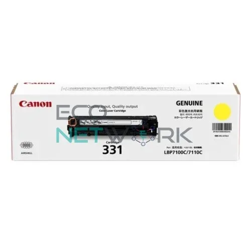 CANON CART 331 YELLOW