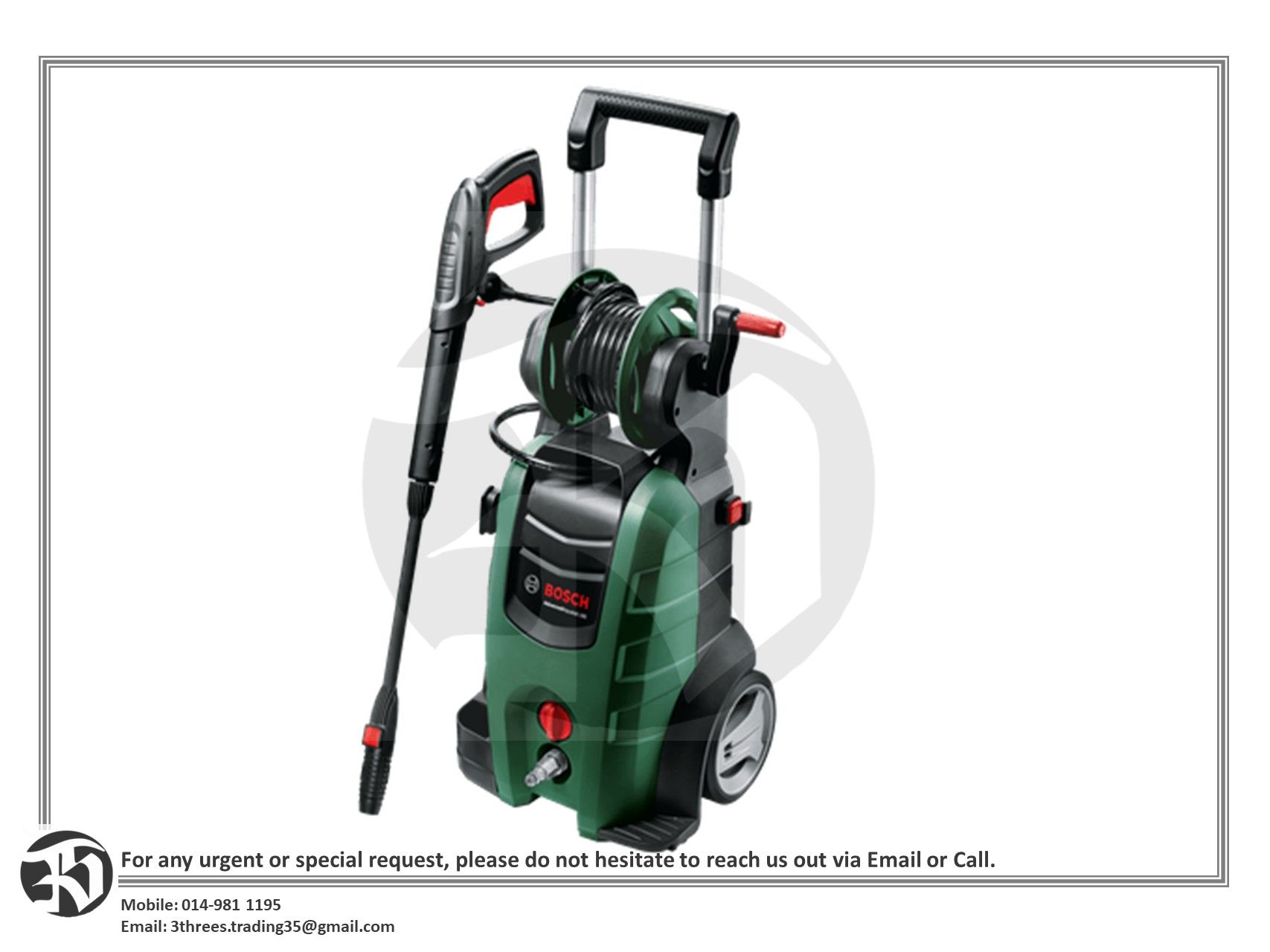 Bosch Advanced Aquatak 140 High Pressure Cleaner