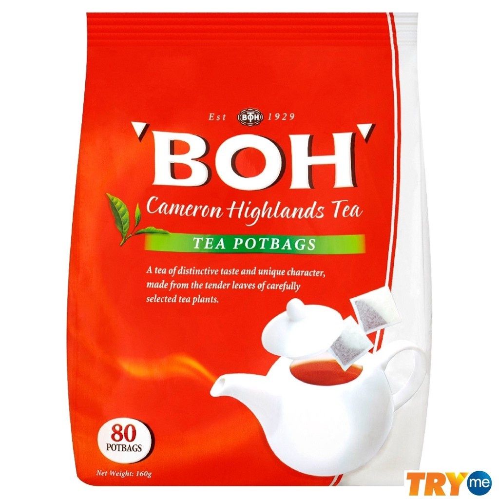 BOH Cameron Highlands Tea (80 Potbags) - 2g x 80s