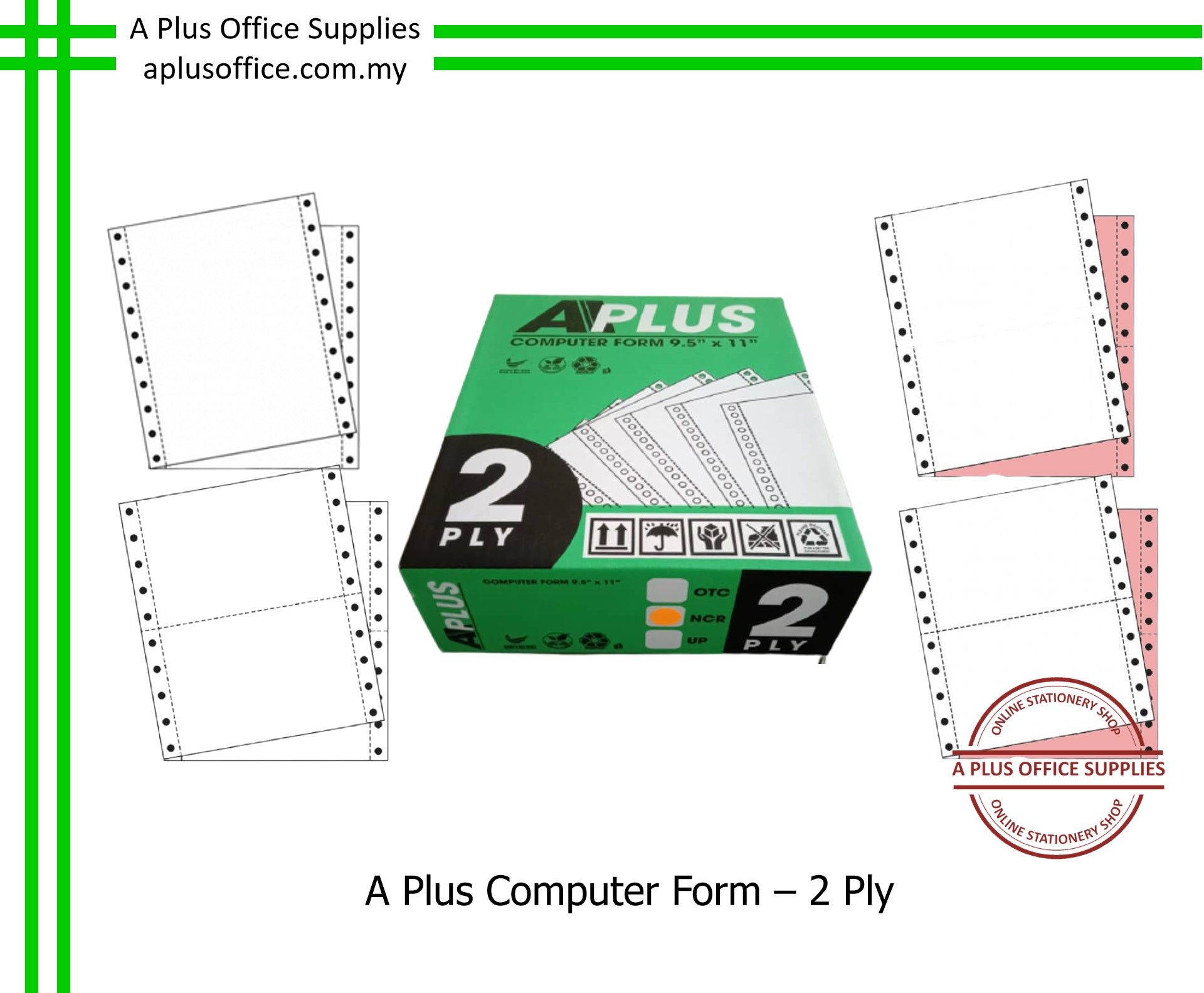 A PLUS Computer Form - 2 Ply