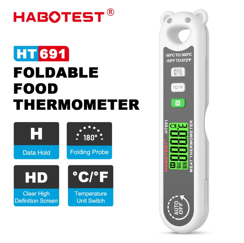 HABOTEST HT691 INSTANT READ MEAT THERMOMETER