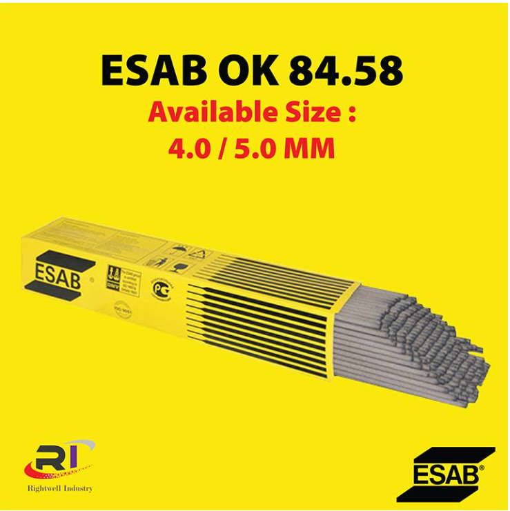 RIGHTWELL ESAB OK 84.58 HARDFACING WELDING ELECTRODE