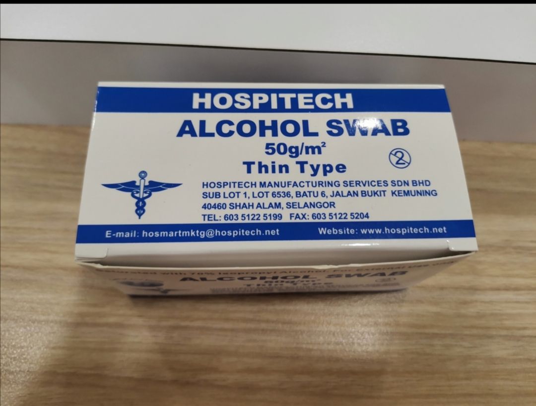 Alcohol Swab 50g/m*2 thin type