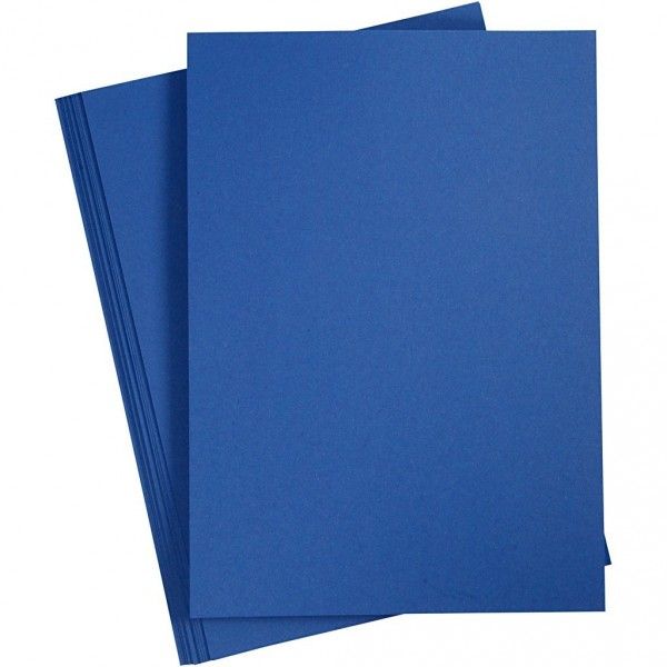 Sticker Colour A4 Dark Blue 100 sheets