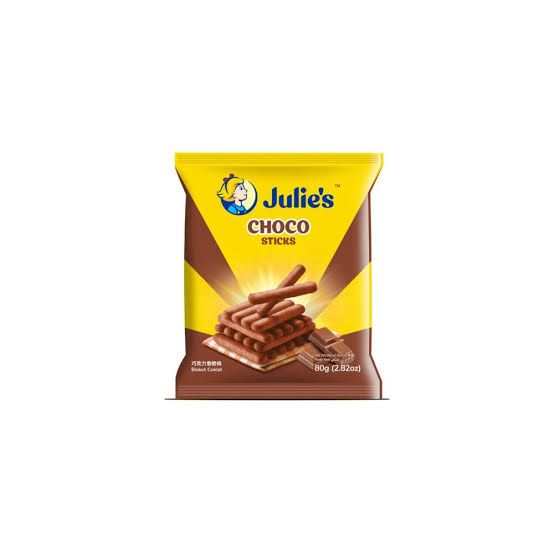 Julie's Choco Sticks 80g