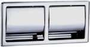 ABAGNO Recessed Twin Paper Holder with Hood