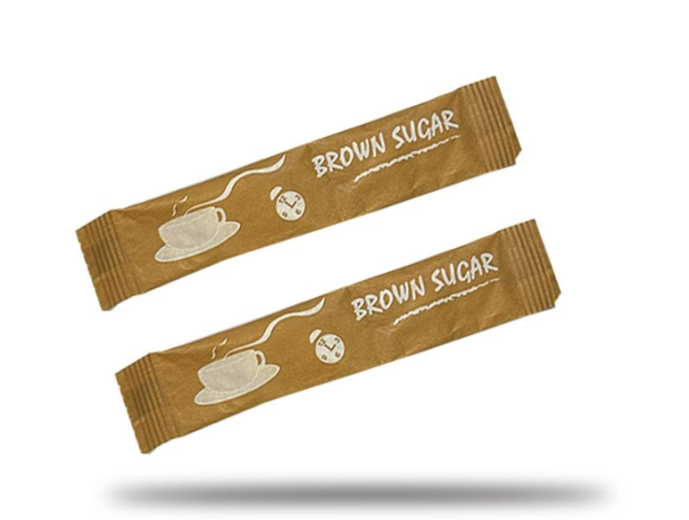 Brown & White sugar stick Pack [250's x 5g]