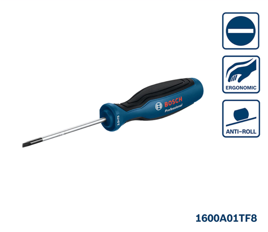 BOSCH SL3.5 X 75MM SLOTTED SCREWDRIVER (1600A01TF8)