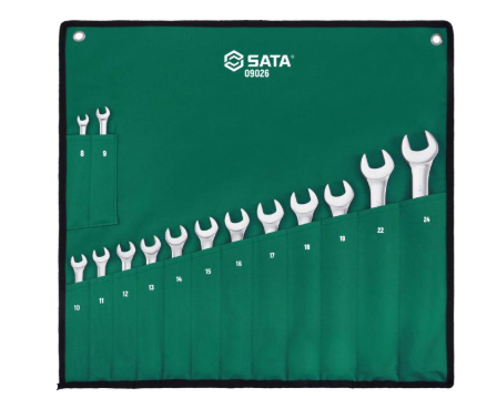 Sata 14PC. COMBINATION WRENCH SET (METRIC)