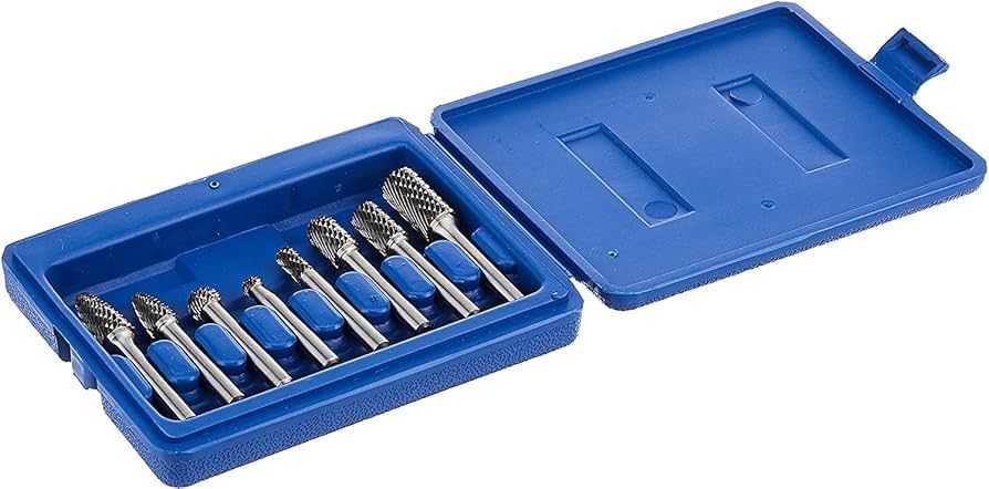 Astro Pneumatic Die Grinder Burrs Double Cut Set / Carbide Bur Set