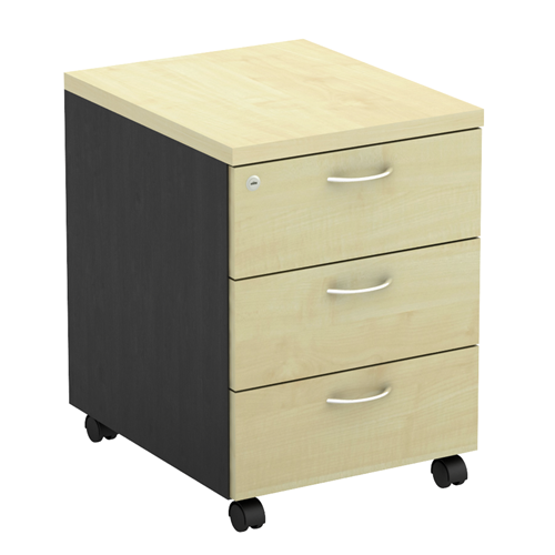 3 drawer mobile pedestal