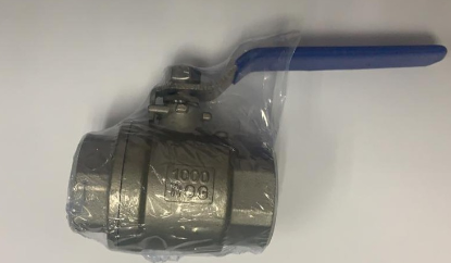 Stainless Steel SS 304 Ball Valve/ Female BSPT / 1/2" & 1"