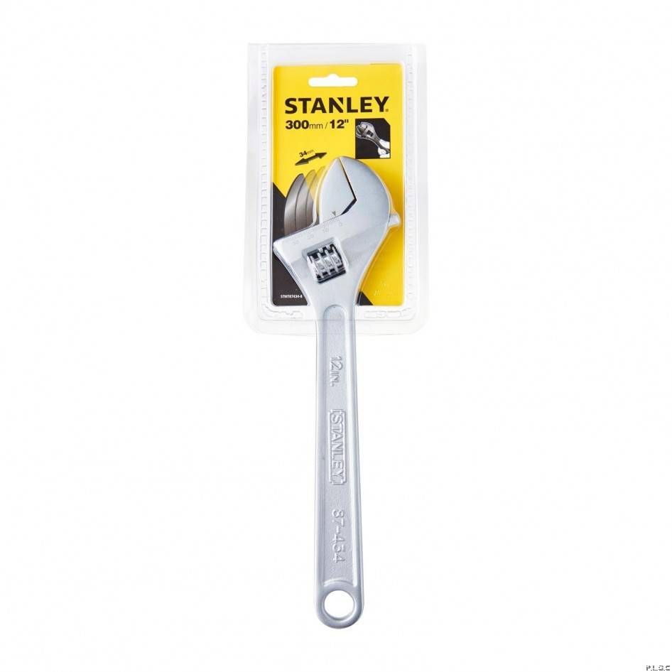 STANLEY 87434 ADJUSTABLE WRENCH 12FT 300MM