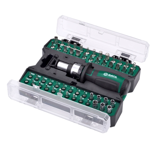 Sata 53PCS RATCHET SD & SOCKET KIT-M-B