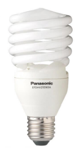 Genuine Malaysia Panasonic Warranty - Panasonic EFDHV20D65T1 ECO (20W) COOL DAY LIGHT BULB 12PCS