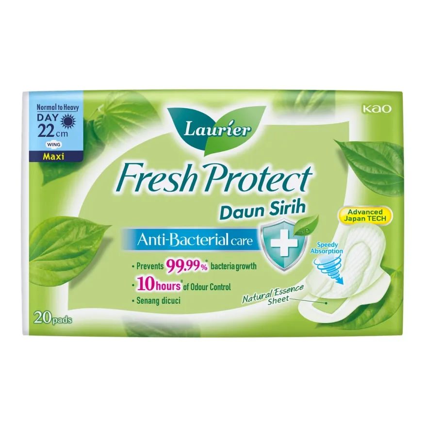 LAURIER DAUN SIRIH FRESH PROTECT MAXI WING 20s