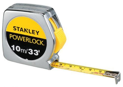 Stanley Powerlock Measuring Tape 10m STHT33463-8 33-463