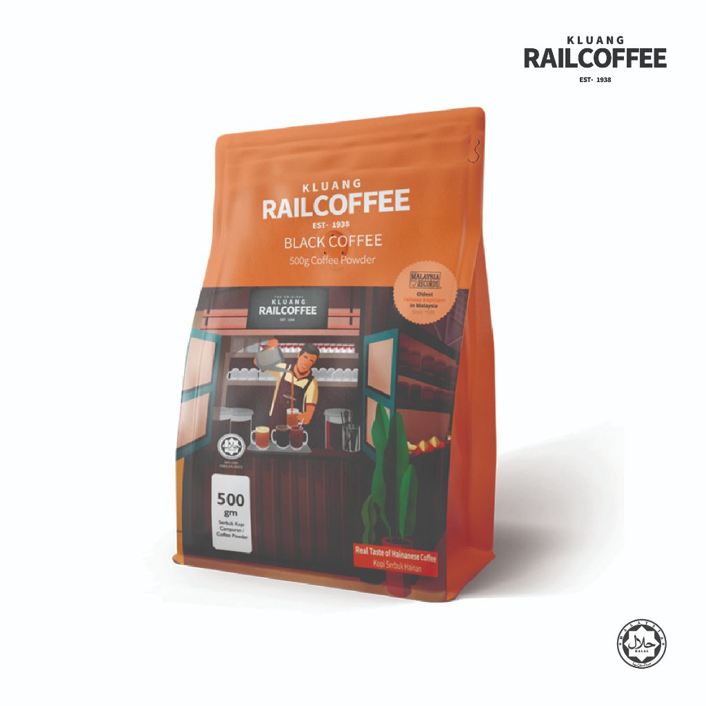 Kopi Serbuk - Original Kluang Rail Coffee Powder (500g)