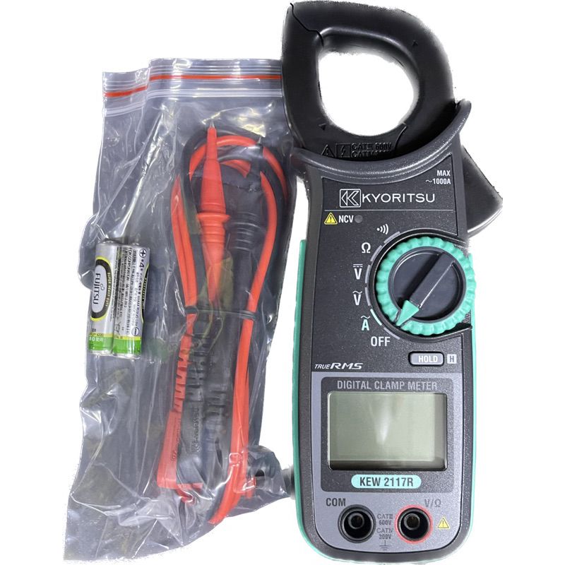KYORITSU KEW 2117R AC DIGITAL CLAMP METER
