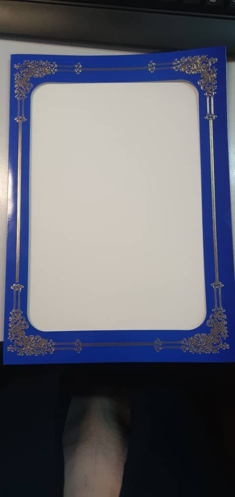 A4 transparent Art Card certificate holder /Certificate Holder /Transparent Art Card /A4 size /Art Card Certificate Holder