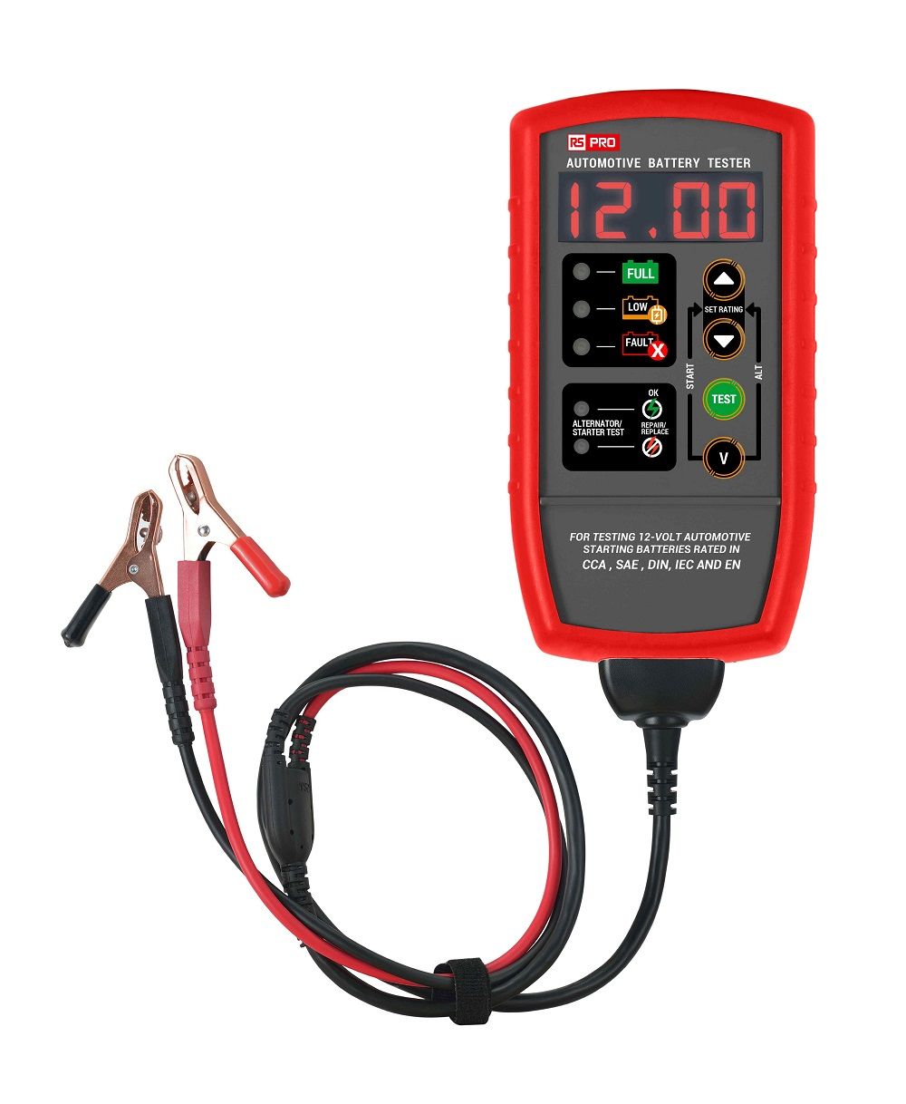 DIGITAL BATTERY TESTER RS PRO