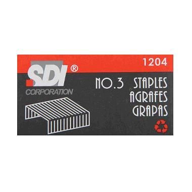 SDI STAPLES NO.3 24/6-1M NO.1204 10BOX/PKT
