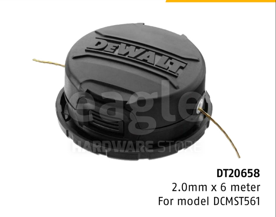 DEWALT DT20658-QZ QUICKWIND™ SPOOL & LINE, 2.0 MM X 6 METER, BOX PACK, 1PC ( DCMST561 )