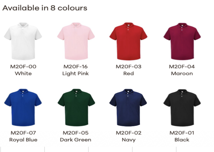 160 gsm Dry Fit Polo T-shirt (Female Cut)