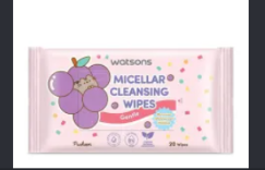 OTHER - Watsons 3-in-1 Micellar Facial Cleansing Wipes 20S  Flags: MRCSB