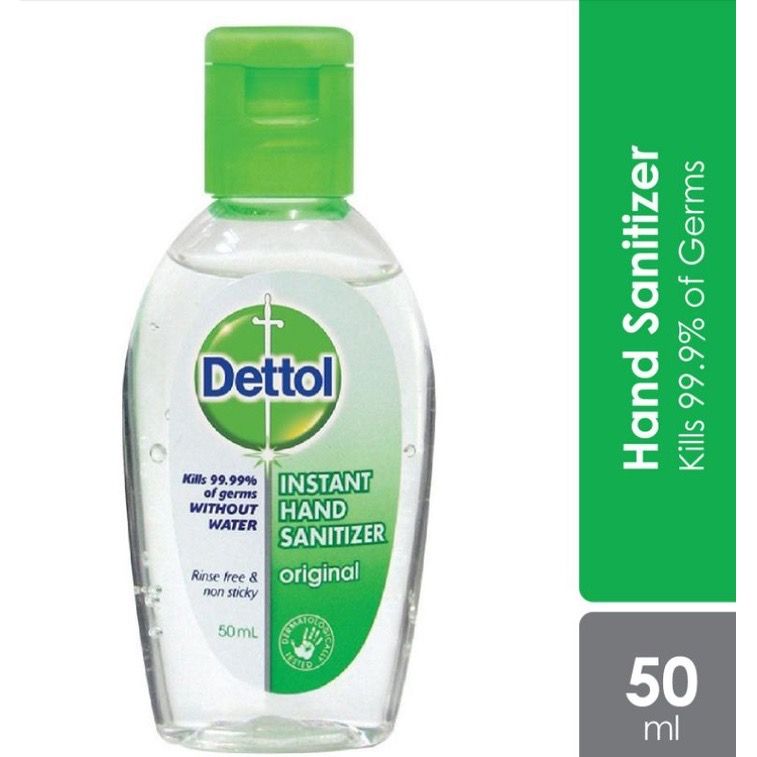 ￼Dettol Instant Hand Sanitisers 50ml ORIGINAL