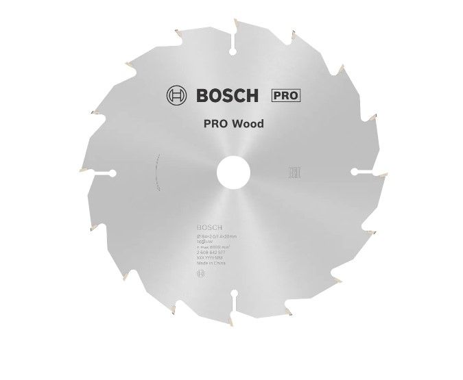 BOSCH PRO WOOD CIRCULAR SAW BLADE, 235 X 2.2 X 35 MM (2608643000)