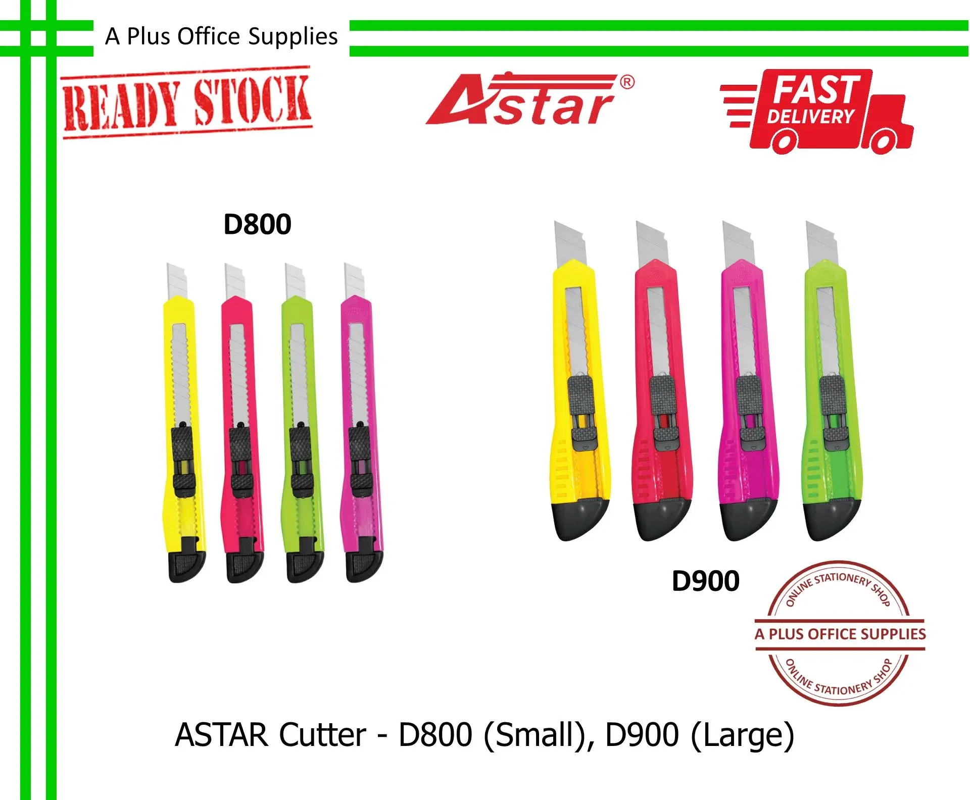 ASTAR Cutter / Pisau Pemotong - D800 Small, D900 Large