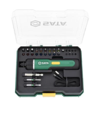32PCS 3.7V LI-ION STRAIGHT SCREWDRIVER SET