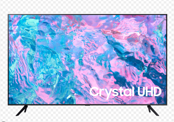 Smart TV SAMSUNG + Portable Stand model UA85DU7000KXXM 85" Crystal UHD DU7000