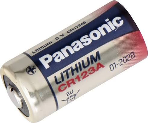 Panasonic lithium battery (3V) CR 123A