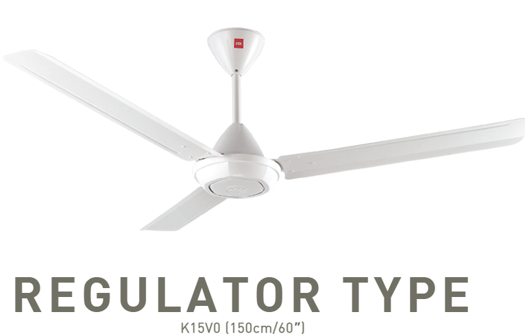 KDK K15VO CEILING FAN 60'' WHITE