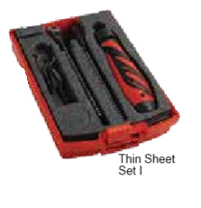 Temo Deburring & Scraping Set for Sheet Metal I